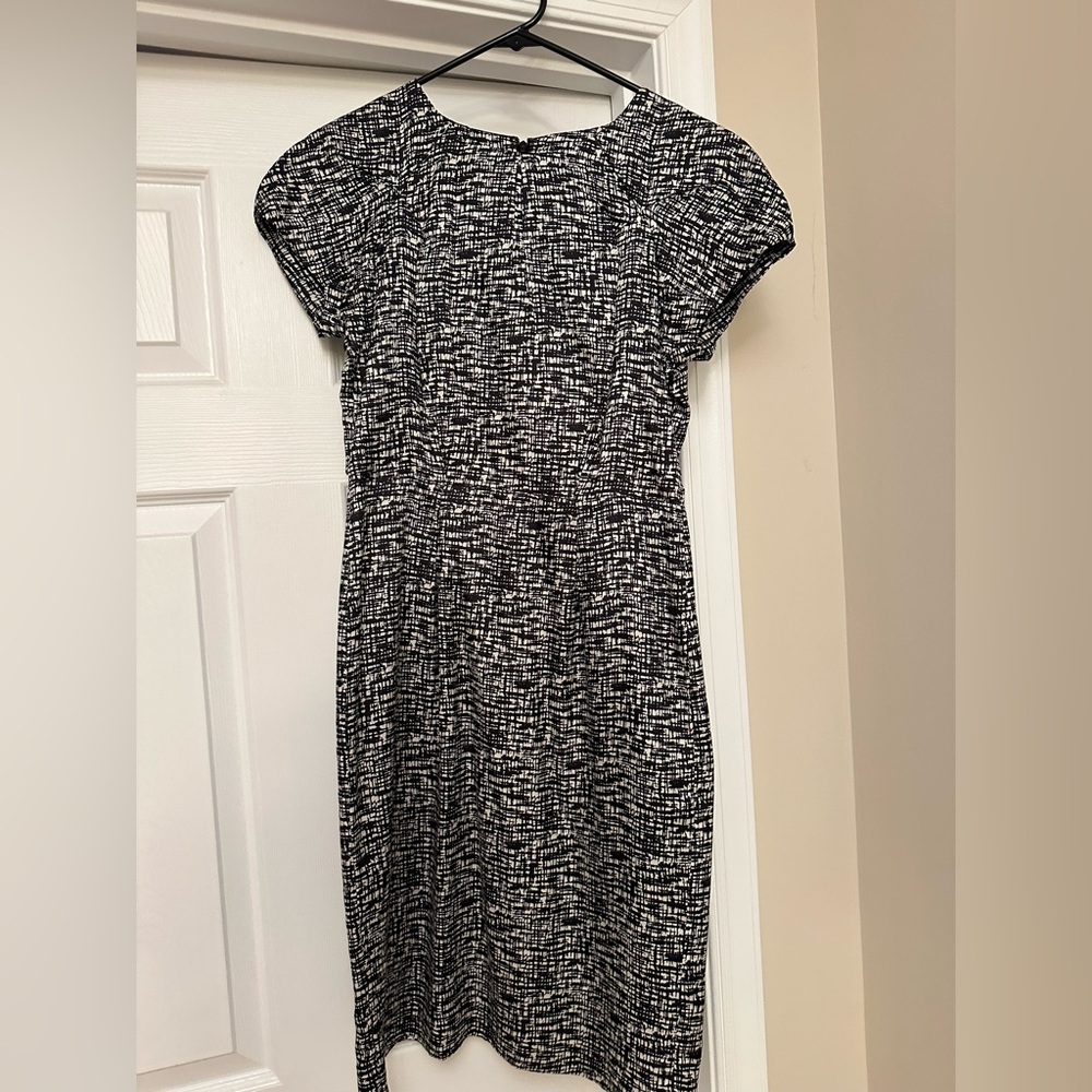 Dress.  Size 4.  Black and beige detail